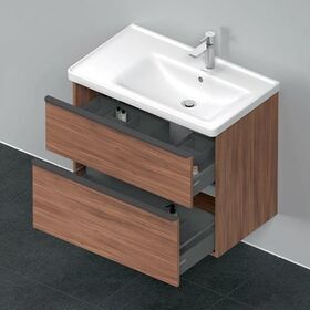 Duravit Waschtischunterbau D-NEO 625x784x452mm 1 Ausz. 1 Schubk. NB natur