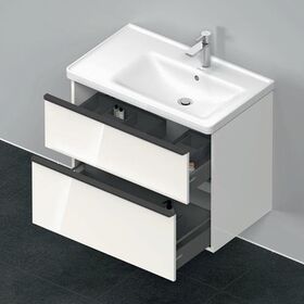 Duravit Waschtischunterbau D-NEO 625x784x452mm 1 Ausz. 1 Schubk. we hgl