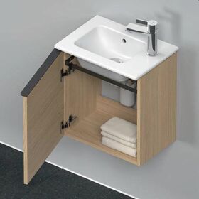 Duravit Waschtischunterbau D-NEO 440x410x274mm 1 Tür Türanschl li Ei na