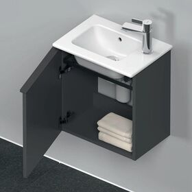 Duravit Waschtischunterbau D-NEO 440x410x274mm 1 Tür Türanschl li grap ma