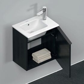 Duravit Waschtischunterbau D-NEO 440x410x274mm 1 Tür Türanschl re Ei sw