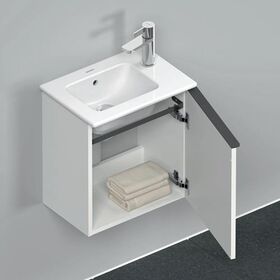 Duravit Waschtischunterbau D-NEO 440x410x274mm 1 Tür Türanschl re we matt