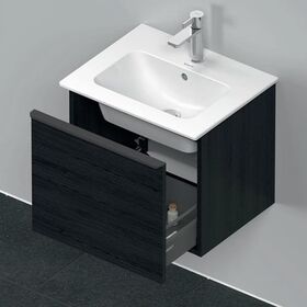 Duravit Waschtischunterbau D-NEO 440x510x402mm, 1 Auszug eiche schwarz