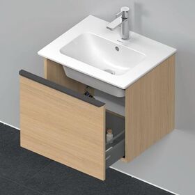 Duravit Waschtischunterbau D-NEO 440x510x402mm, 1 Auszug eiche natur