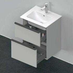 Duravit Waschtischunterbau D-NEO 625x510x402mm 1 Ausz. 1 Schubk bet-gr ma