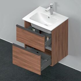 Duravit Waschtischunterbau D-NEO 625x510x402mm 1 Ausz. 1 Schubk. NB natur