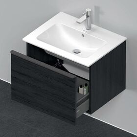 Duravit Waschtischunterbau D-NEO 1 Auszug 440x610x462mm eiche schwarz