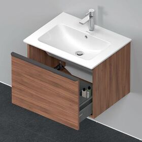 Duravit Waschtischunterbau D-NEO 1 Auszug 440x610x462mm nussbaum natur
