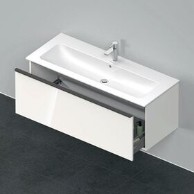 Duravit Waschtischunterbau D-NEO 1 Auszug 440x1210x462mm weiß hochglanz