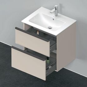 Duravit Waschtischunterbau D-NEO 1 Ausz. 1 Schubk. 625x610x462mm taupe
