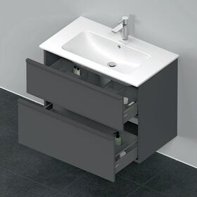 Duravit Waschtischunterbau D-NEO 1 Ausz. 1 Schubk. 625x810x462mm grap ma