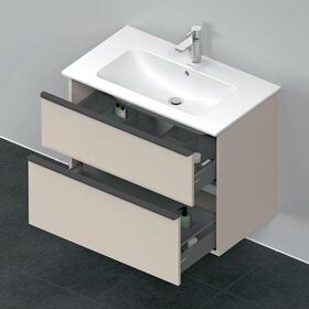 Duravit Waschtischunterbau D-NEO 1 Ausz. 1 Schubk. 625x810x462mm taupe