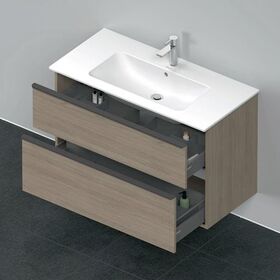Duravit Waschtischunterbau D-NEO 1 Ausz. 1 Schubk. 625x1010x462mm Ei Ter