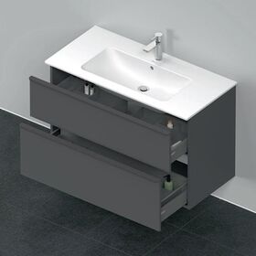 Duravit Waschtischunterbau D-NEO 1 Ausz. 1 Schubk. 625x1010x462mm grap ma