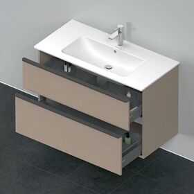 Duravit Waschtischunterbau D-NEO 1 Ausz. 1 Schubk. 625x1010x462mm leinen