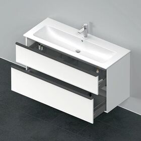 Duravit Waschtischunterbau D-NEO 1 Ausz. 1 Schubk. 625x1210x462mm we matt