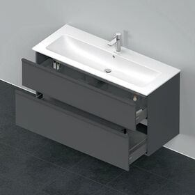 Duravit Waschtischunterbau D-NEO 1 Ausz. 1 Schubk. 625x1210x462mm grap ma