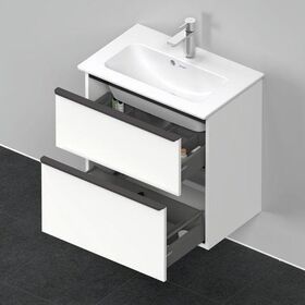 Duravit Waschtischunterbau D-NEO Compact 1 Ausz. 1 Schubk. 625x610x372mm we matt