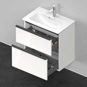 Duravit Waschtischunterbau D-NEO Compact 1 Ausz. 1 Schubk. 625x610x372mm we hgl
