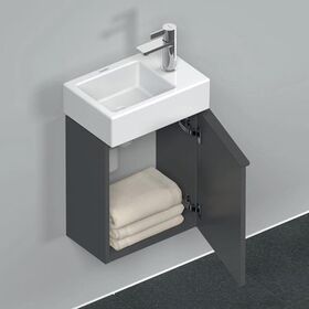 Duravit Waschtischunterbau D-NEO 440x364x222mm 1 Tür Türanschl re grap ma