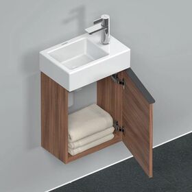 Duravit Waschtischunterbau D-NEO 440x364x222mm 1 Tür Türanschl re NB na