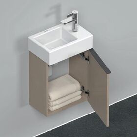 Duravit Waschtischunterbau D-NEO 440x364x222mm 1 Tür Türanschl re leinen