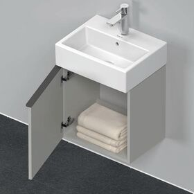 Duravit Waschtischunterbau D-NEO 440x434x322mm 1 Tür TA li betongr ma