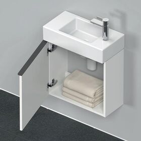 Duravit Waschtischunterbau D-NEO 440x484x222mm 1 Tür Türanschl li we matt