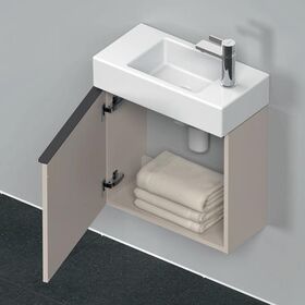 Duravit Waschtischunterbau D-NEO 440x484x222mm 1 Tür Türanschl li taupe