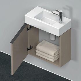Duravit Waschtischunterbau D-NEO 440x484x222mm 1 Tür Türanschl li leinen