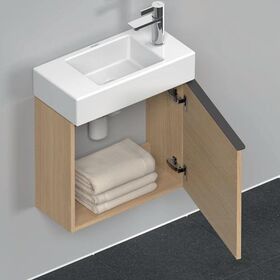 Duravit Waschtischunterbau D-NEO 440x484x222mm 1 Tür Türanschl re Ei na