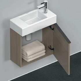 Duravit Waschtischunterbau D-NEO 440x484x222mm 1 Tür Türanschl re Ei Ter