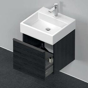Duravit Waschtischunterbau D-NEO 1 Auszug 440x484x442mm eiche schwarz