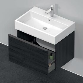 Duravit Waschtischunterbau D-NEO 1 Auszug 440x684x442mm eiche schwarz