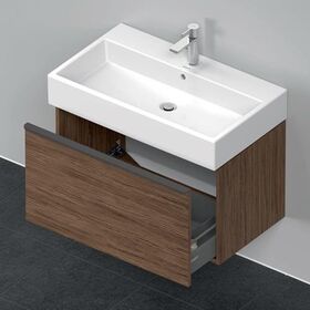 Duravit Waschtischunterbau D-NEO 1 Auszug 440x784x442mm nussbaum dunkel