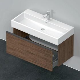 Duravit Waschtischunterbau D-NEO 1 Auszug 440x984x442mm nussbaum dunkel
