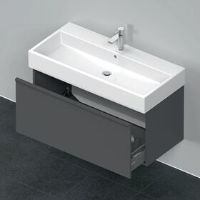 Duravit Waschtischunterbau D-NEO 1 Auszug 440x984x442mm graphit matt