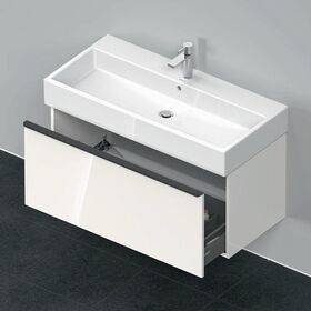 Duravit Waschtischunterbau D-NEO 1 Auszug 440x984x442mm weiß hochglanz