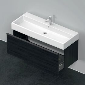Duravit Waschtischunterbau D-NEO 1 Auszug 440x1184x442mm eiche schwarz