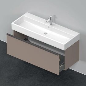 Duravit Waschtischunterbau D-NEO 1 Auszug 440x1184x442mm basalt matt