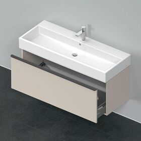 Duravit Waschtischunterbau D-NEO 1 Auszug 440x1184x442mm taupe