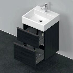 Duravit Waschtischunterbau D-NEO 1 Ausz. 1 Schubk. 625x484x442mm Ei sw