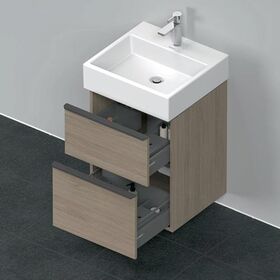 Duravit Waschtischunterbau D-NEO 1 Ausz. 1 Schubk. 625x484x442mm Ei terra