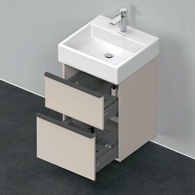 Duravit Waschtischunterbau D-NEO 1 Ausz. 1 Schubk. 625x484x442mm taupe