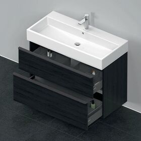 Duravit Waschtischunterbau D-NEO 1 Ausz. 1 Schubk. 625x984x442mm Ei sw