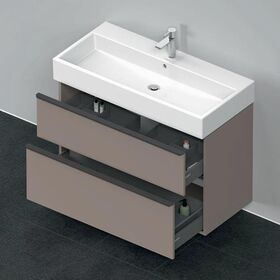 Duravit Waschtischunterbau D-NEO 1 Ausz. 1 Schubk. 625x984x442mm bas matt