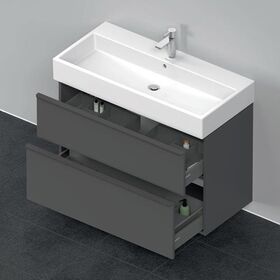 Duravit Waschtischunterbau D-NEO 1 Ausz. 1 Schubk. 625x984x442mm grap ma