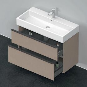Duravit Waschtischunterbau D-NEO 1 Ausz. 1 Schubk. 625x984x442mm leinen