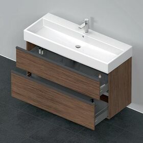 Duravit Waschtischunterbau D-NEO 1 Ausz. 1 Schubk. 625x1184x442mm NB dkl