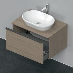 Duravit Waschtischunterbau D-NEO 1 Auszug 459x800x550mm eiche terra